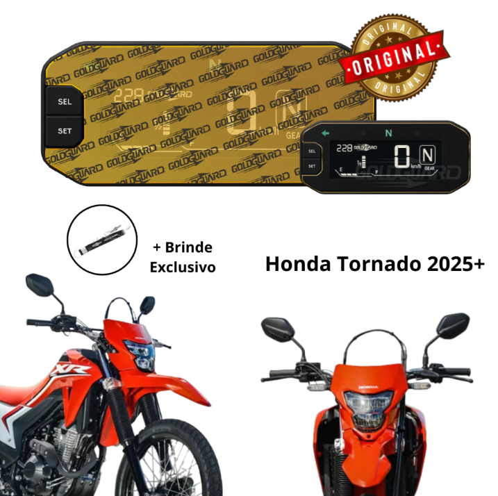Película do Painel Tornado XR 300L 2025 2026 em Diante Goldguard